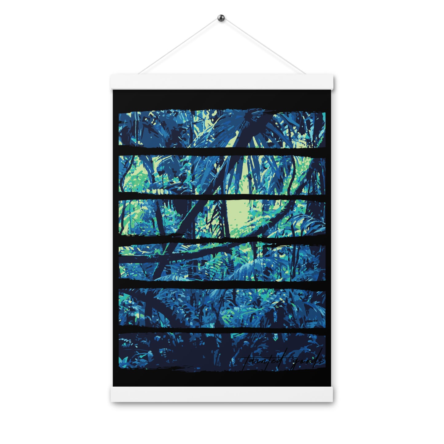 Poster with hangers BLOWING TROPICS