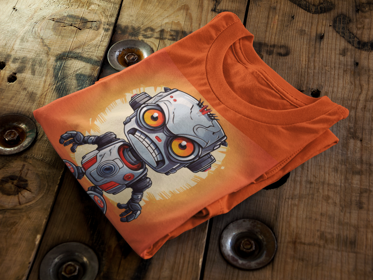 Tainted Goods Rudely Style Robot Tee