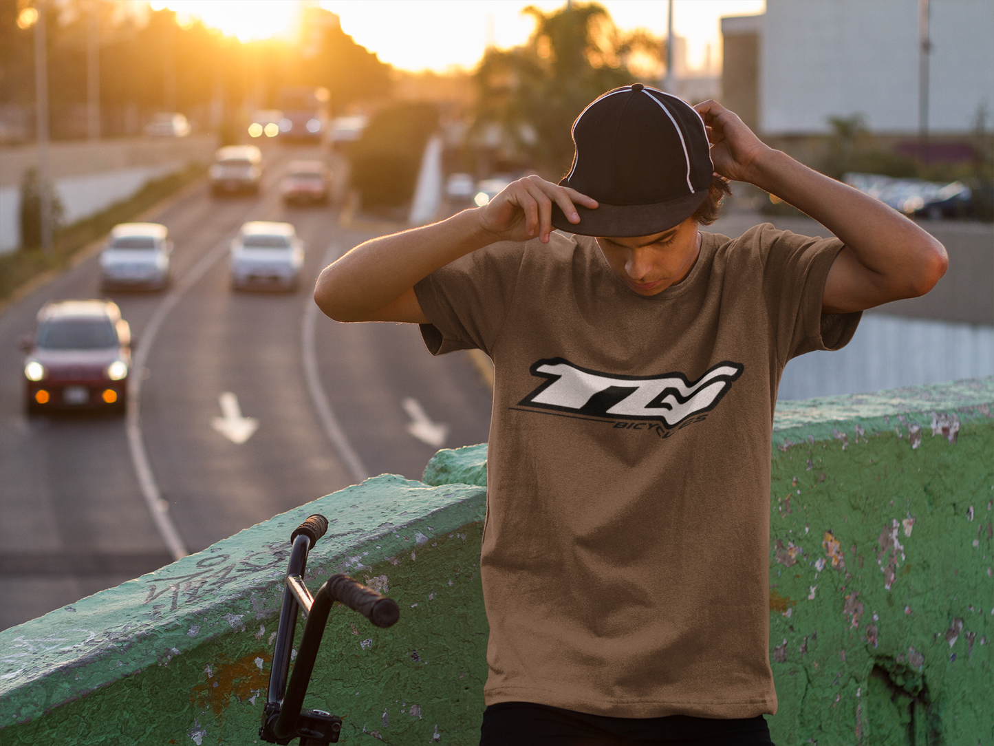 Tainted Goods TG BICYCLES LOGO Tee